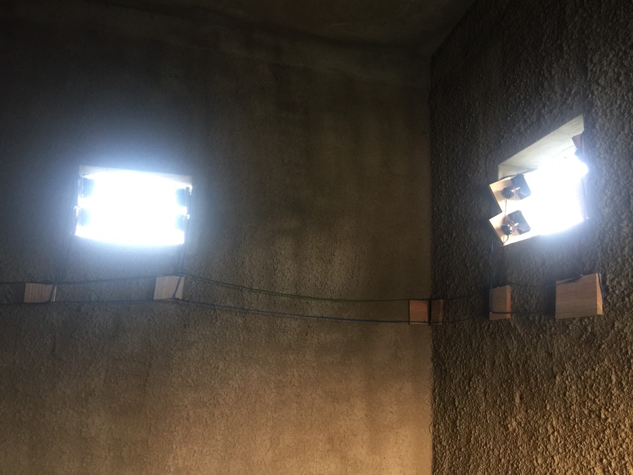 Loa lỗ được lắp tại vị trí lỗ ra vào của yến thu hút yến vào phòng