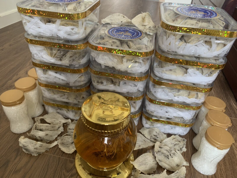 Hình ảnh về tổ yến thành phẩm